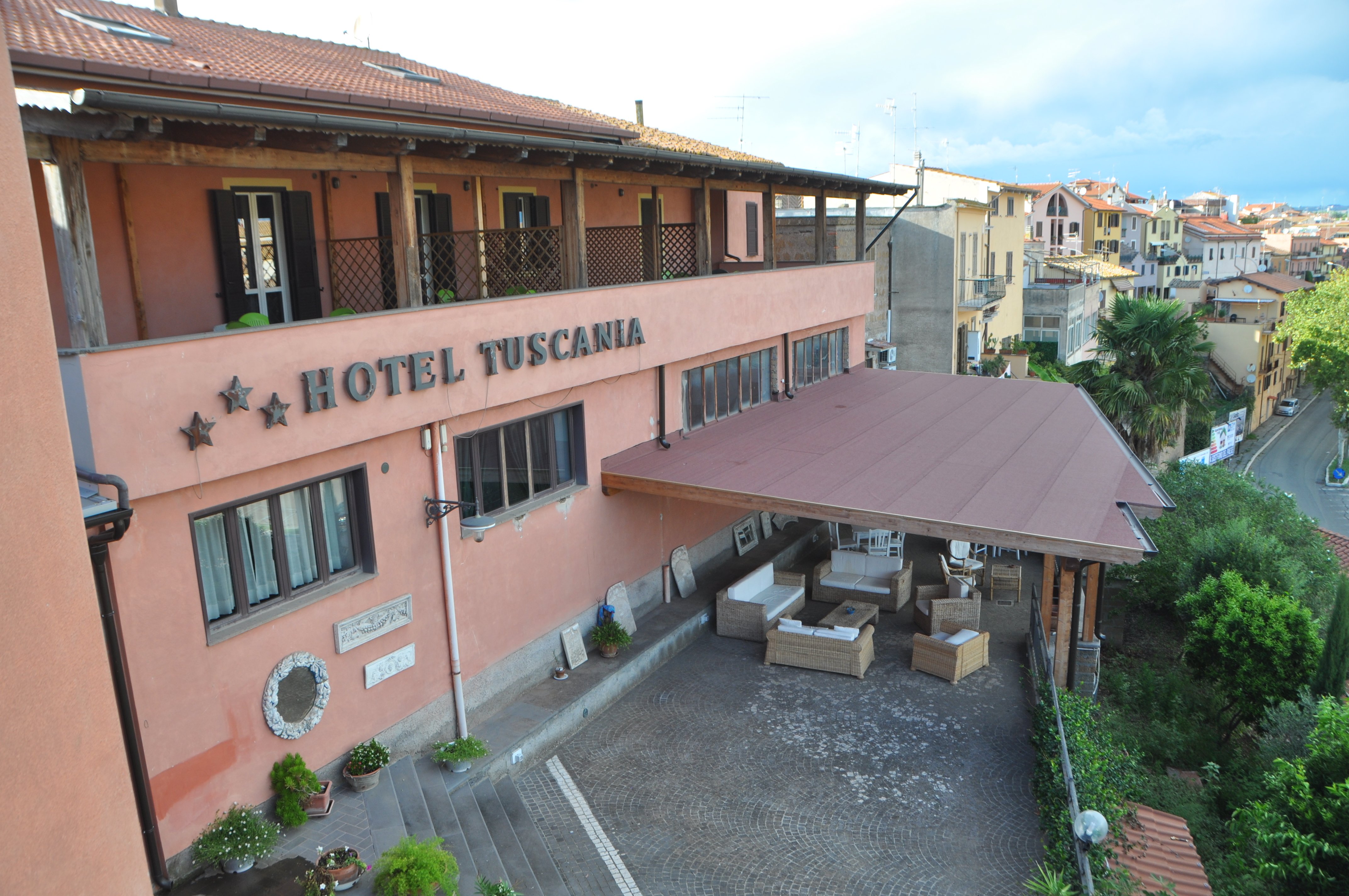 Hotel Tuscania Panoramico-浴室