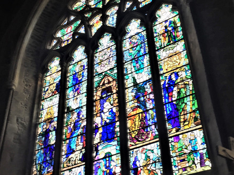 Douglas Strachan Stained Glass Windows-Winchelsea必去景点