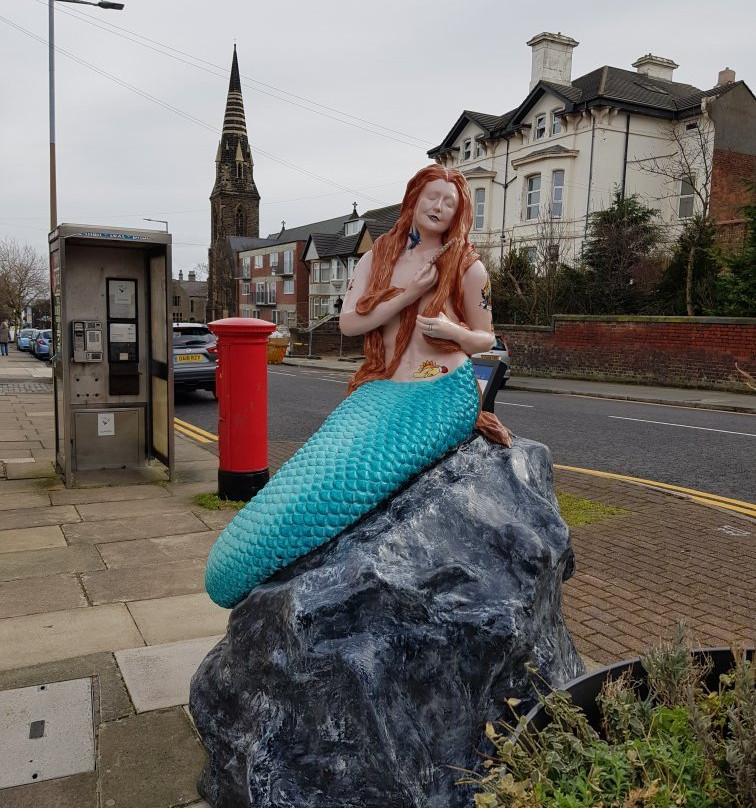 Black Rock Mermaid Statue景点图片