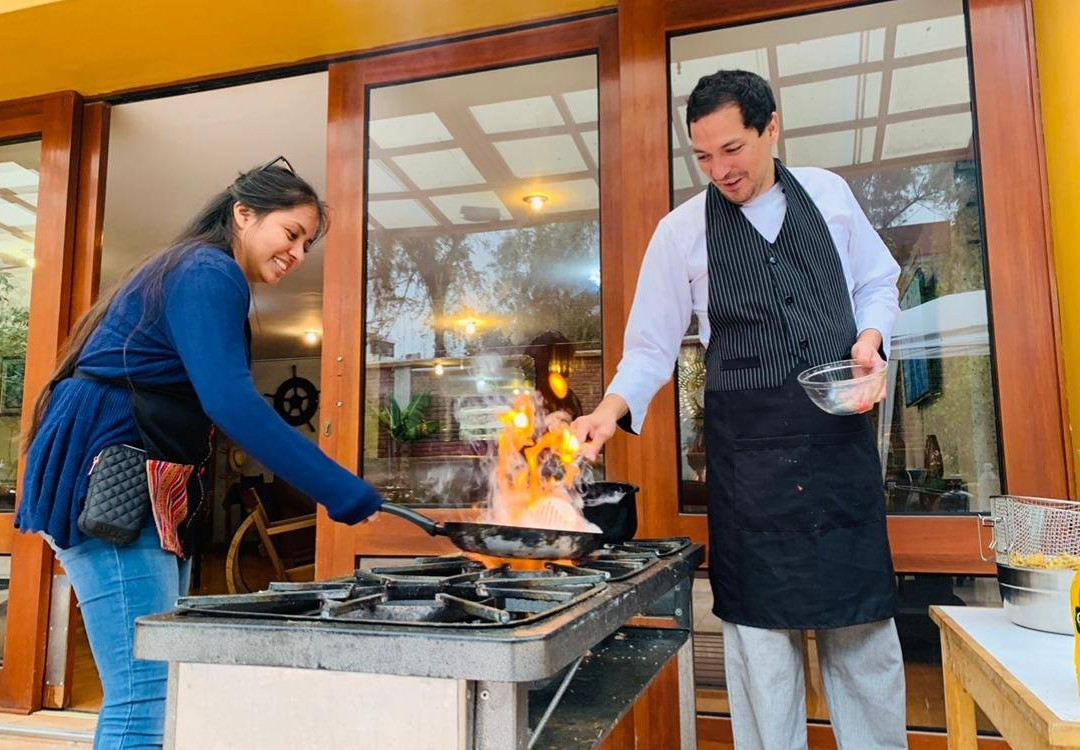 Clase de comida Peruana+PiscoSour+Paseo-阿雷基帕必去景点