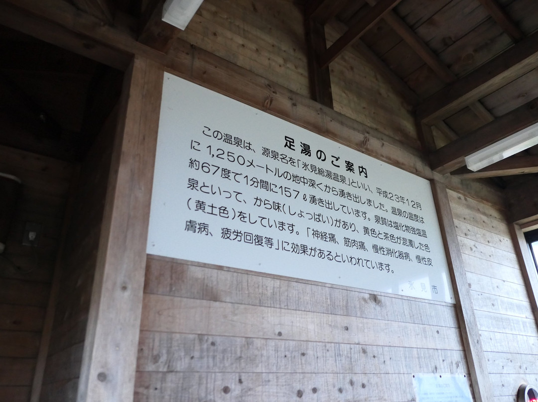 Himi Banyagai Foot Bath-冰见市必去景点