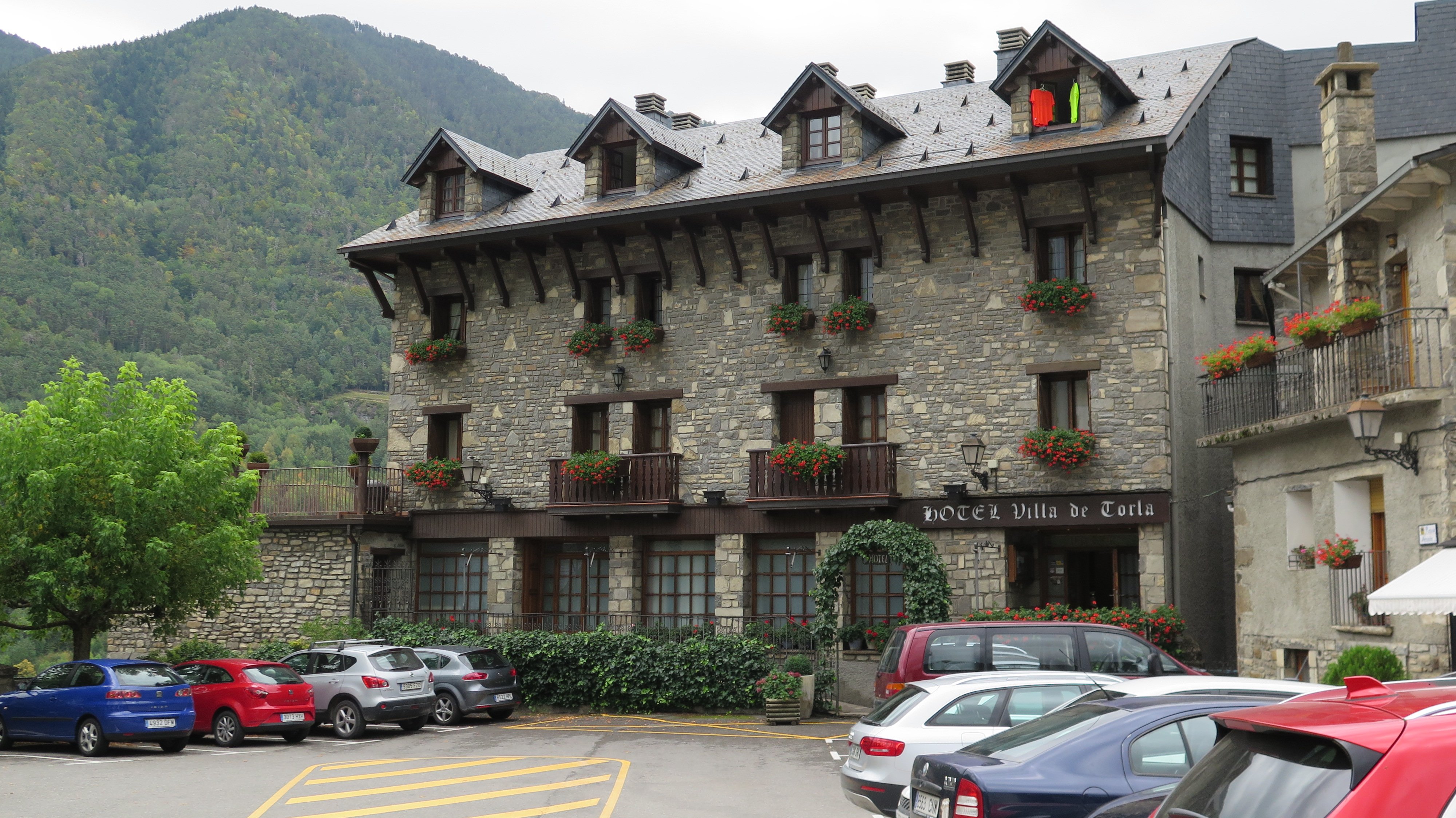 Hotel Villa de Torla-浴室