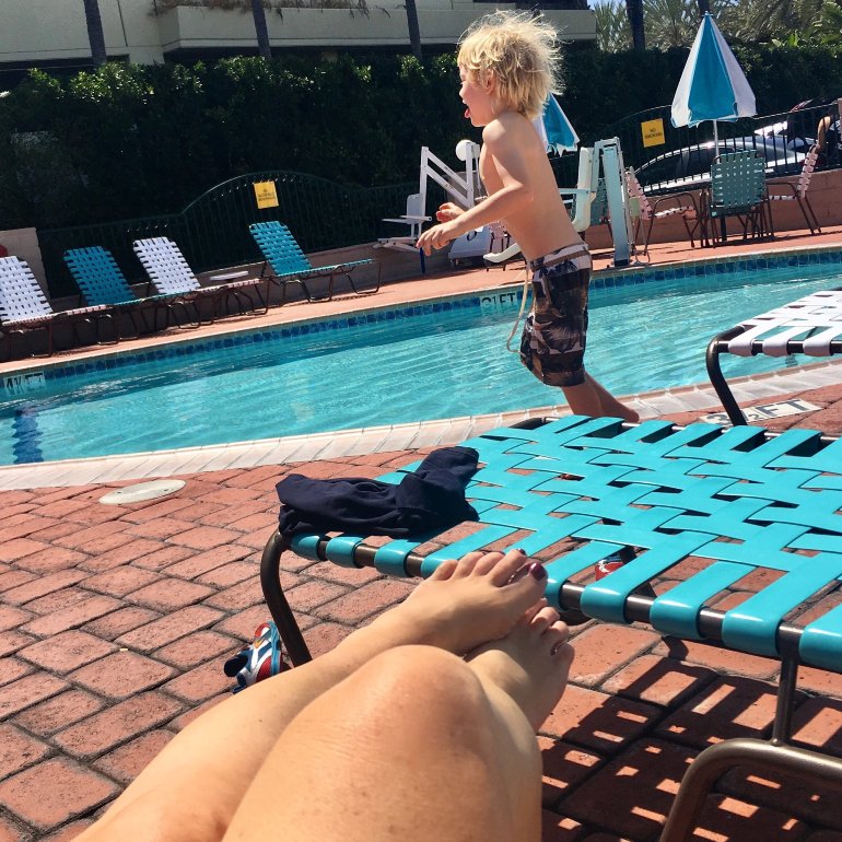 阿纳海姆公园国王酒店及会议中心-泳池