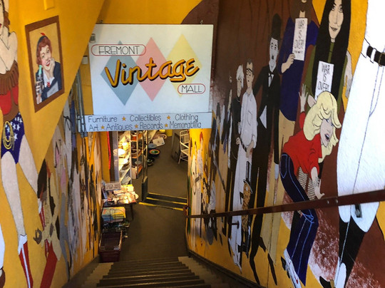 Fremont Vintage Mall-西雅图必去景点