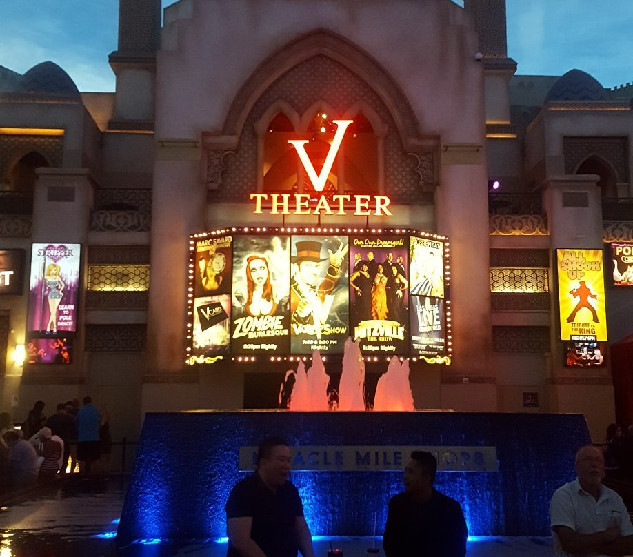 Fountain Show at Miracle Mile Shops-北拉斯维加斯必去景点