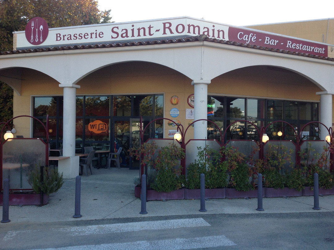 Saint-Marcellin-les-Vaison餐馆和美食-brasserie saint romain