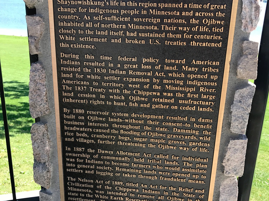 Chief Bemidji Statute-伯米吉必去景点