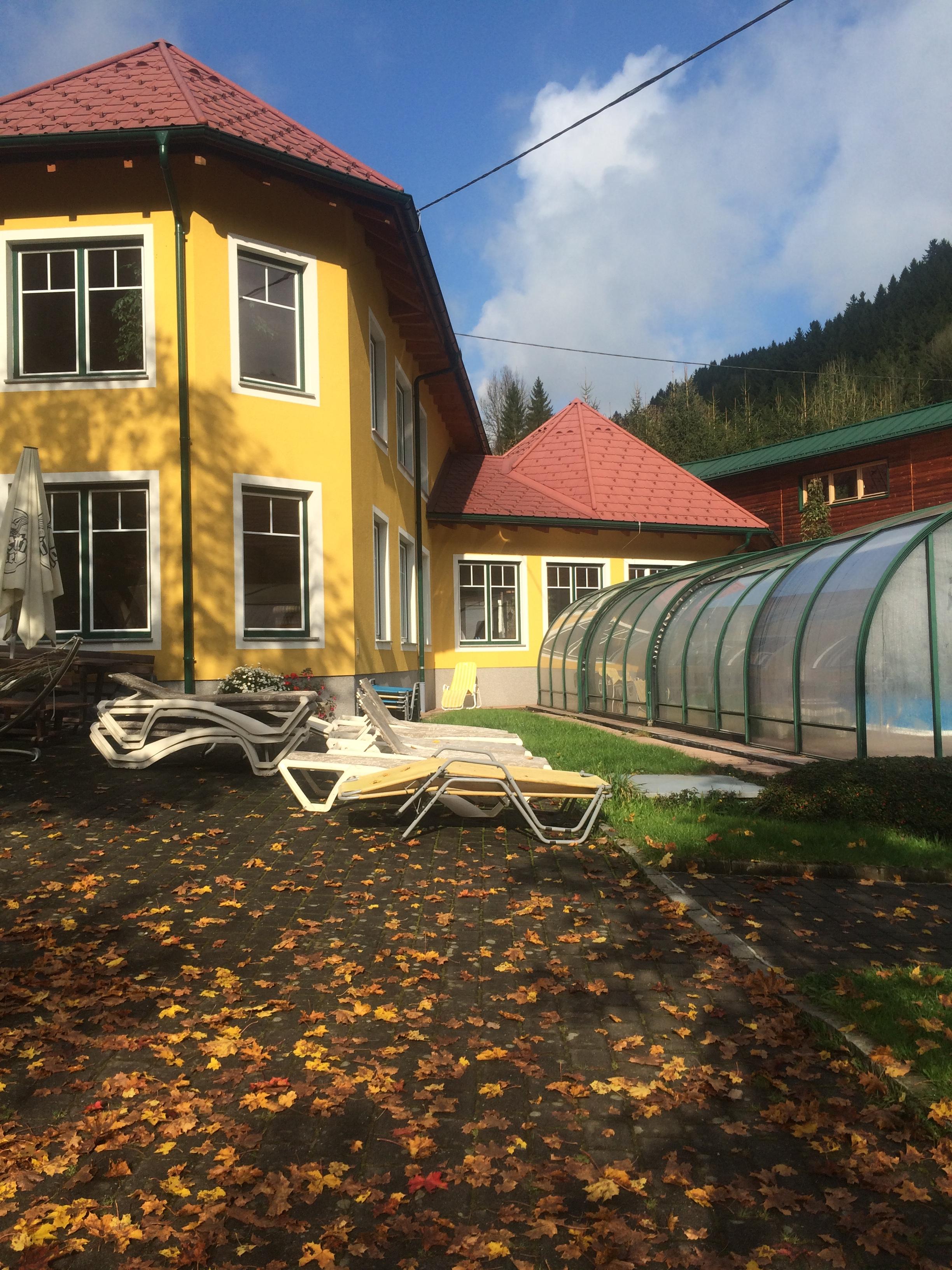 Bruckwirt Familienhotel-泳池