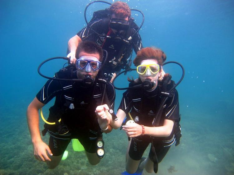 Scuba Turtle Diving-Incekum必去景点