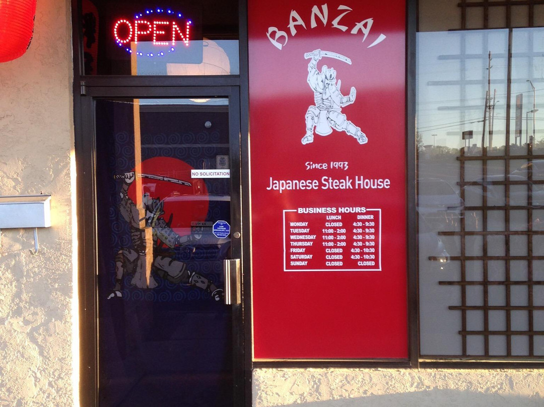 Banzai Japanese Steak House