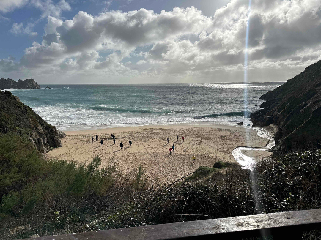 Porthcurno Beach景点图片