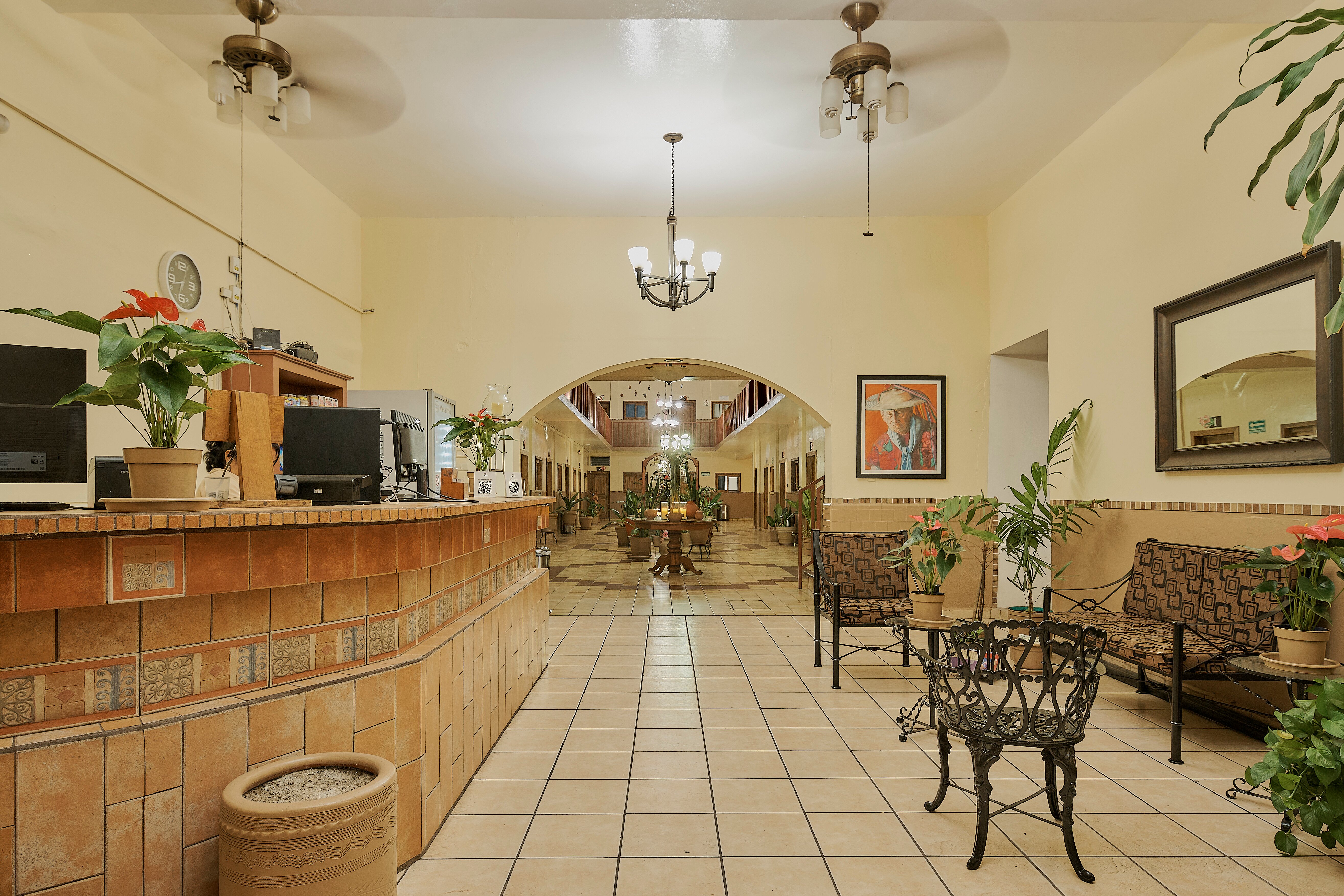 Hotel Cervantino tapachula-浴室