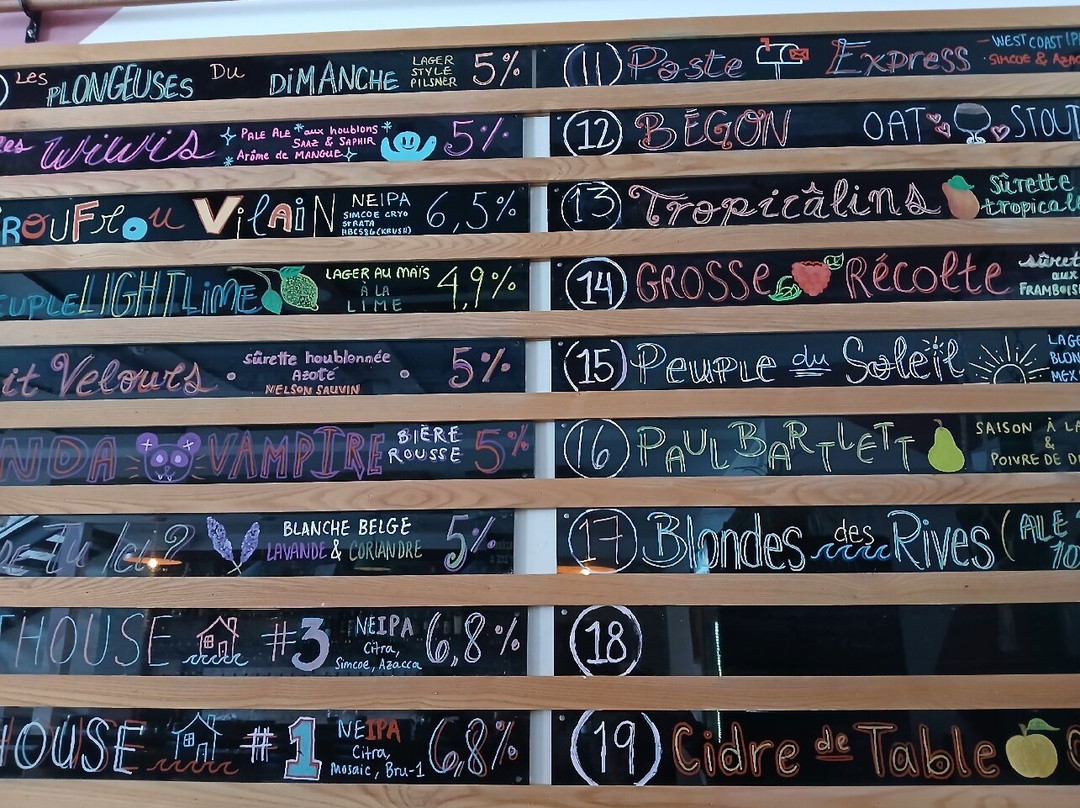 A La Derive Brasserie Artisanale