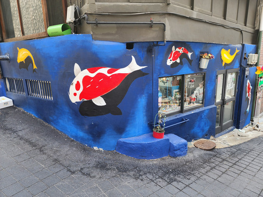 梨花洞壁画村-首尔必去景点