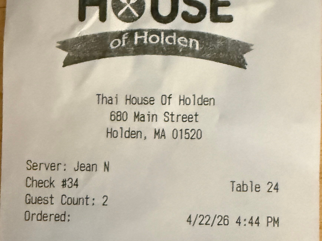 Thai House of Holden