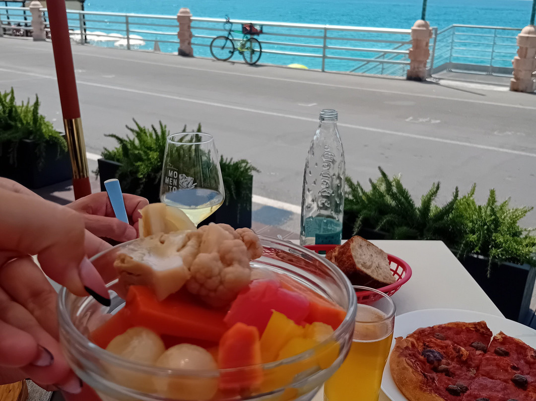 Momento, vista mare