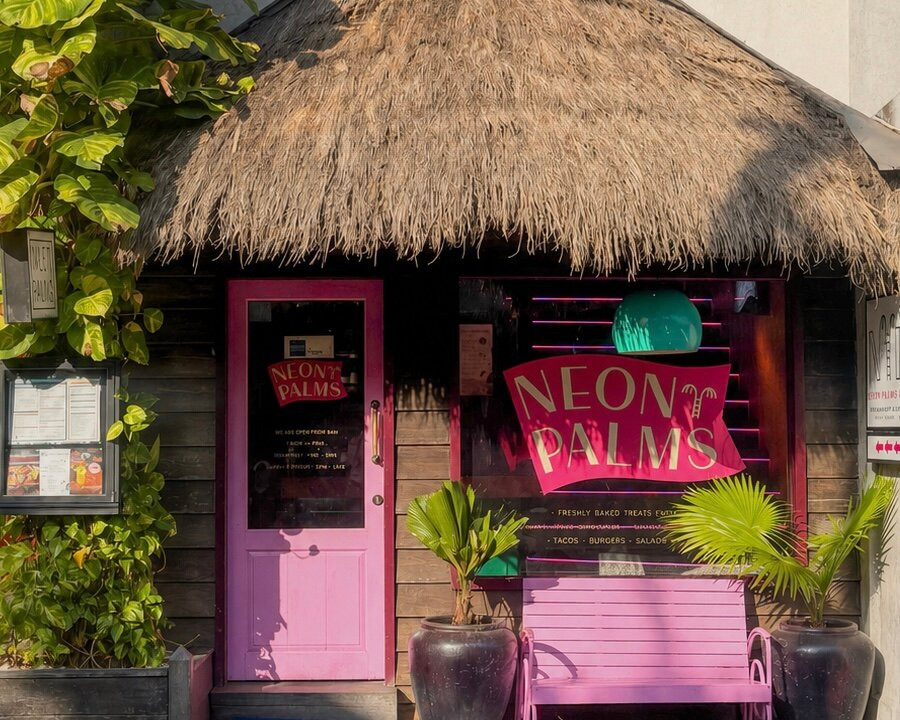 Neon Palms