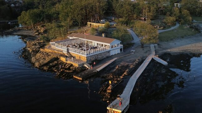 Hukodden strandrestaurant selskapslokale