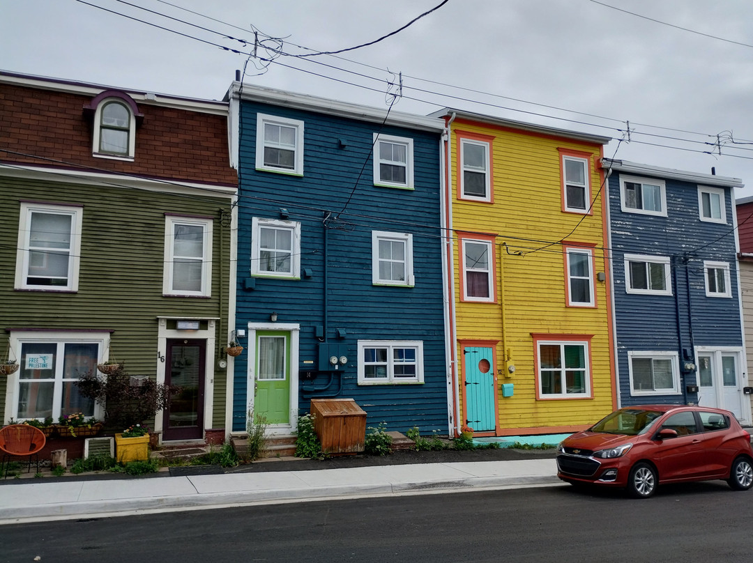 Jellybean Row Houses-圣约翰必去景点