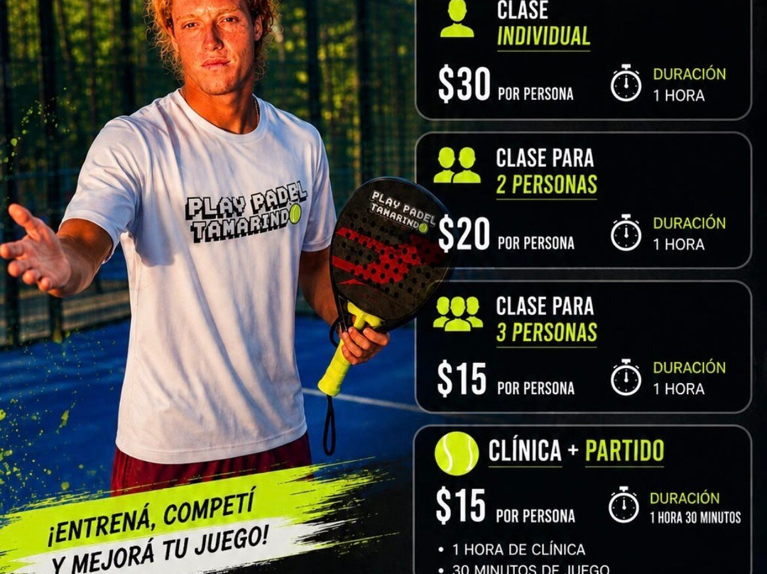 Play Padel Tamarindo-塔马林多必去景点