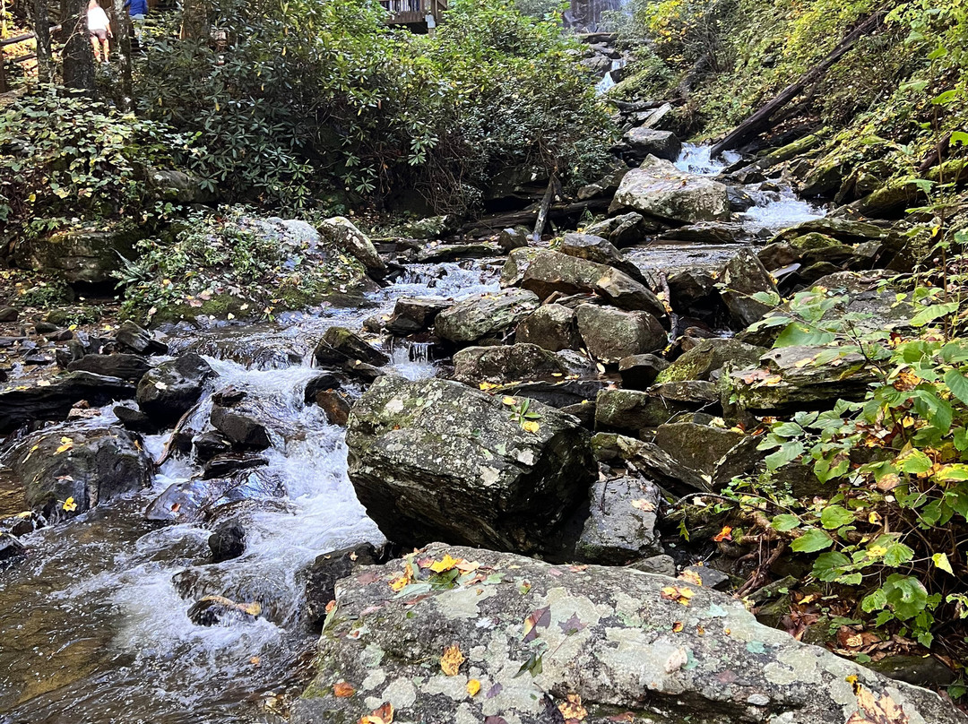 Anna Ruby Falls-海伦必去景点