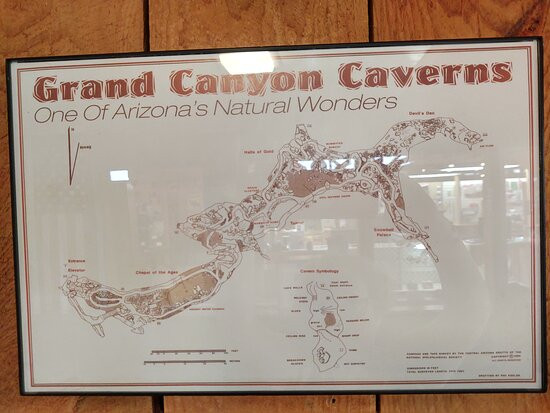 Grand Canyon Caverns Tours-皮奇斯普林斯必去景点