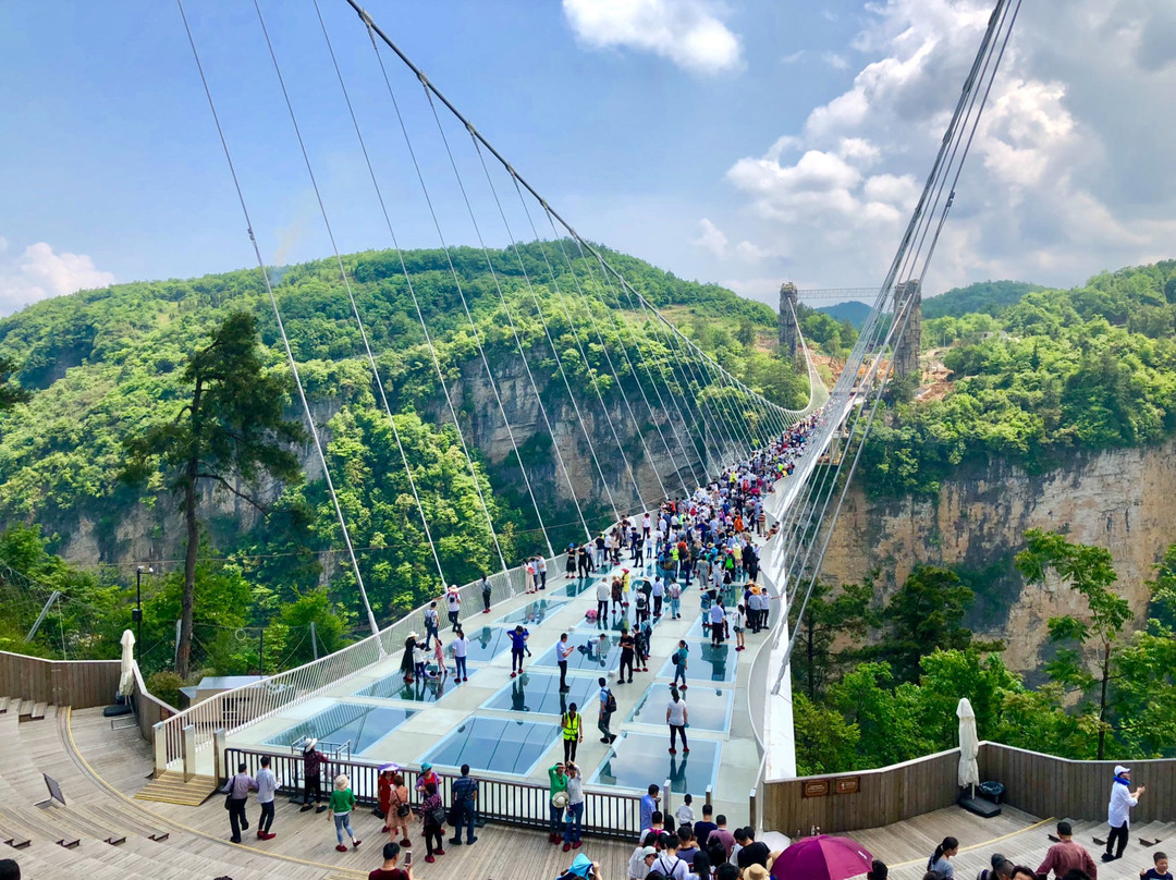 张家界大峡谷景点图片