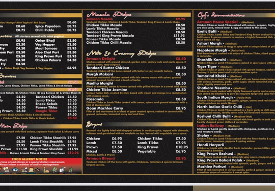 Armaan Indian Cuisine