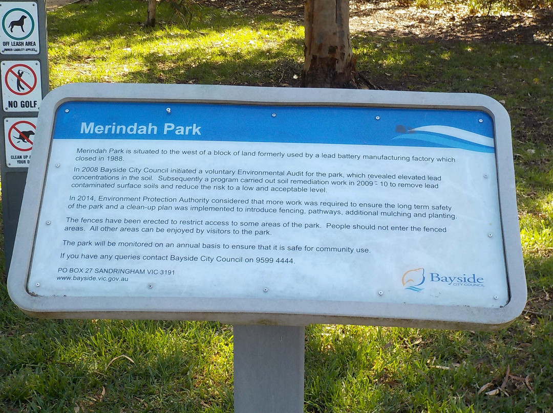 Merindah Park-Sandringham必去景点