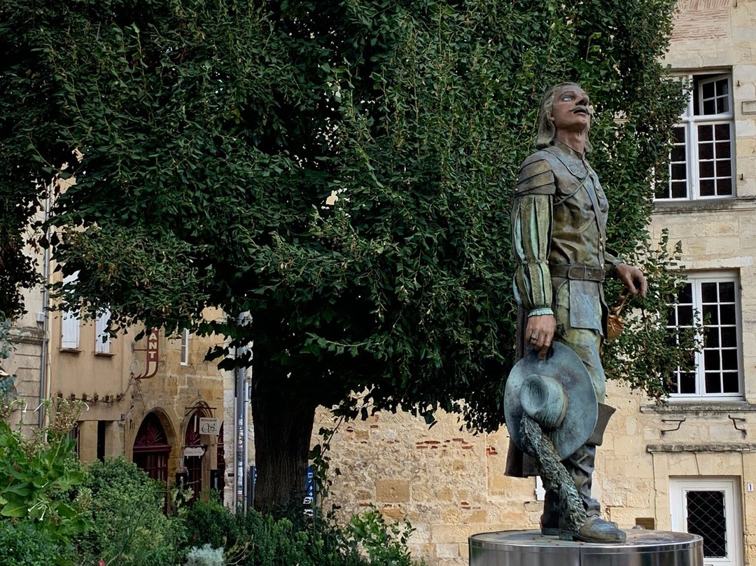 Statue Cyrano de Bergerac景点图片