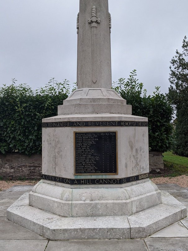 Auchterarder War Memorial-奥赫特拉德必去景点