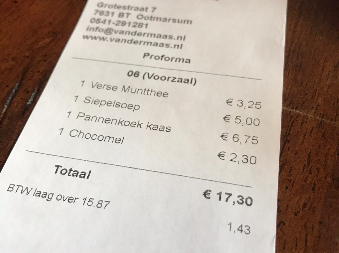 范德马斯餐厅酒店主图