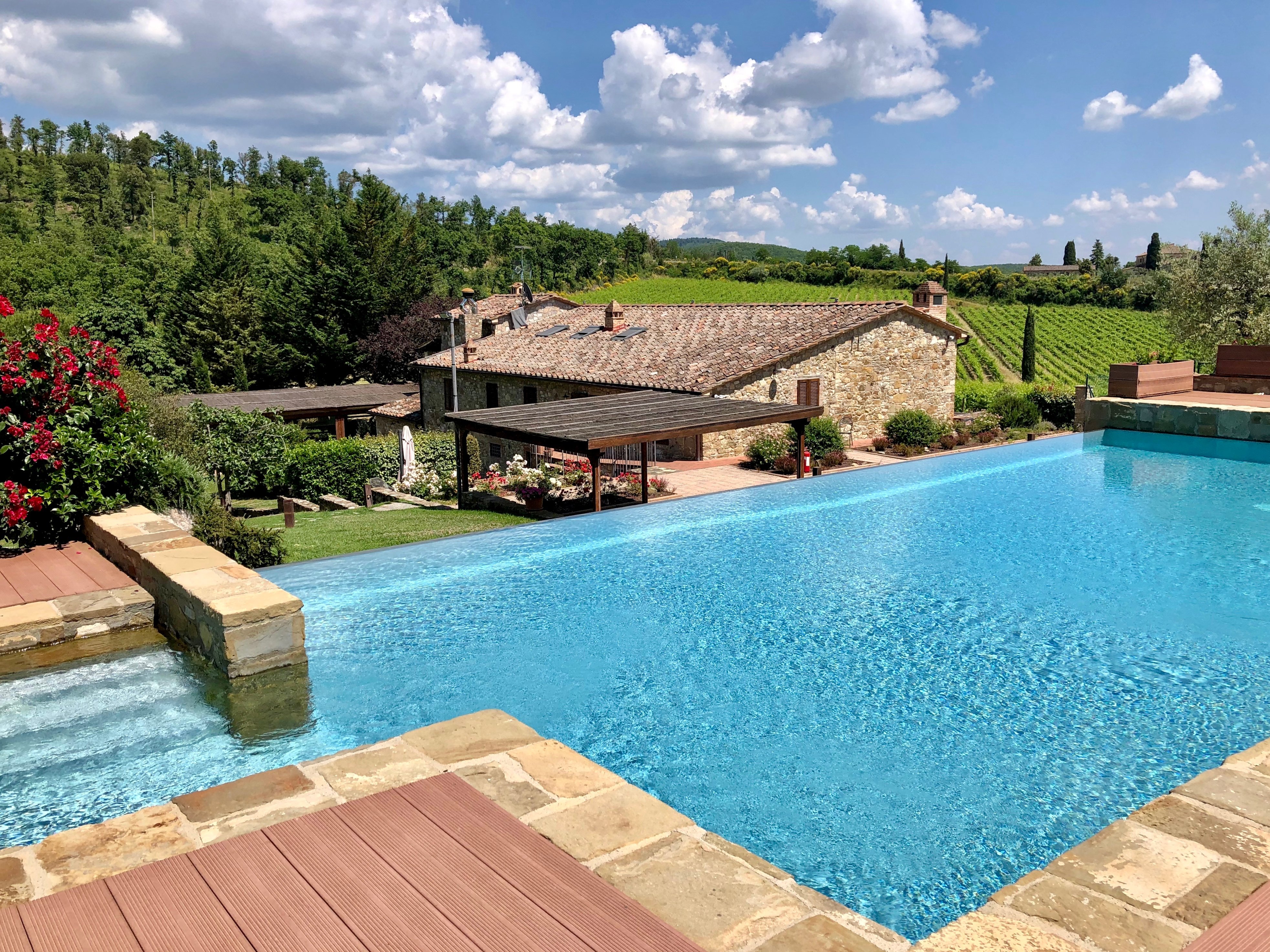 Locanda La Casina Di Lilliano-泳池