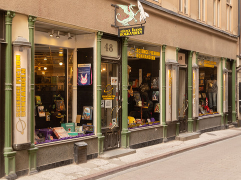 Science Fiction Bokhandeln-斯德哥尔摩必去景点