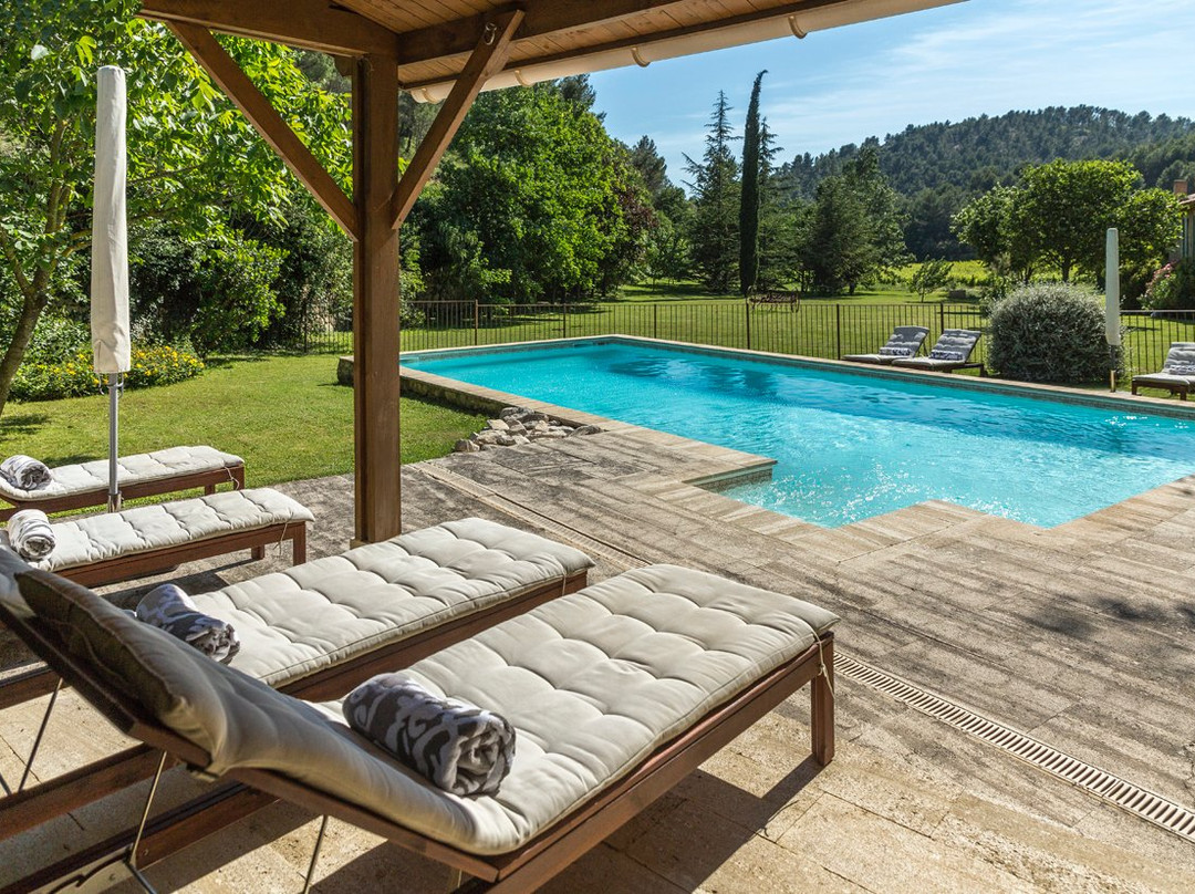 Le Barroux酒店住宿-La Ferme des Belugues