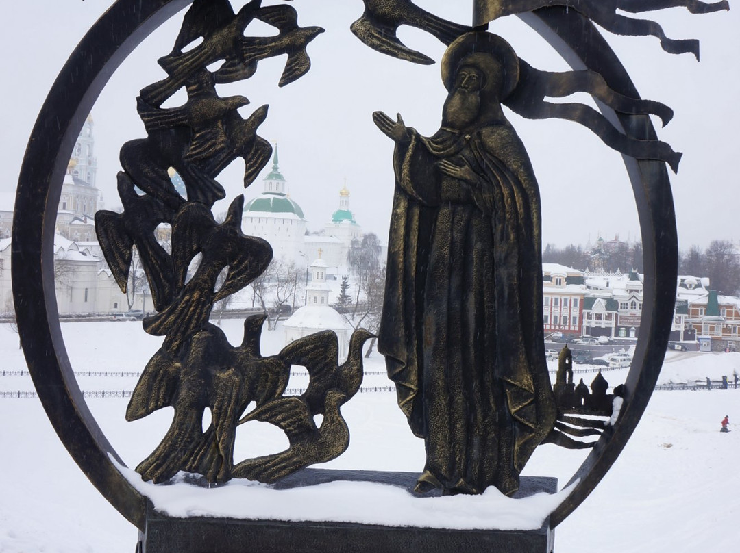 St. Sergius of Radonezh Monument景点图片