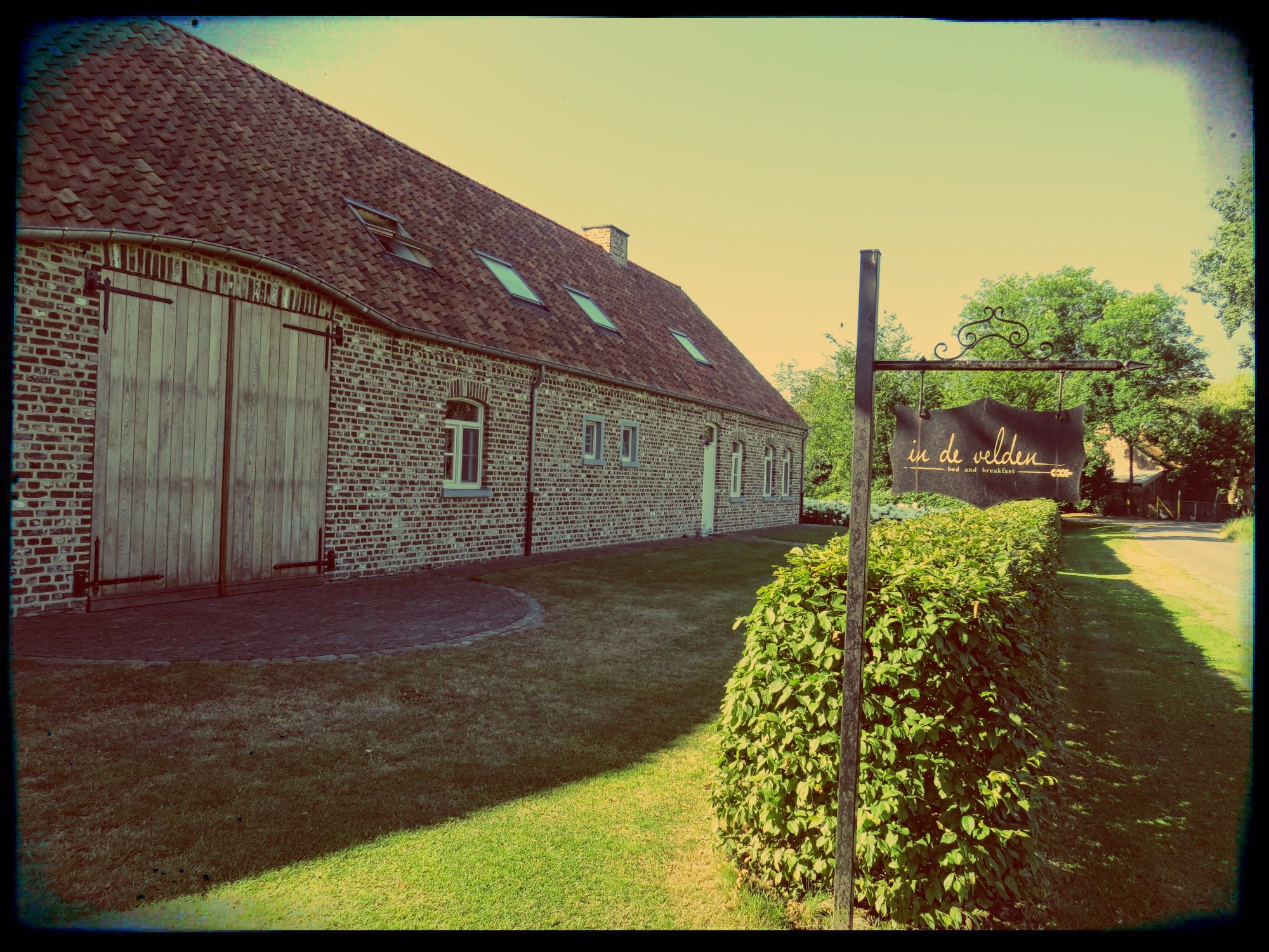 B&B In de velden-浴室