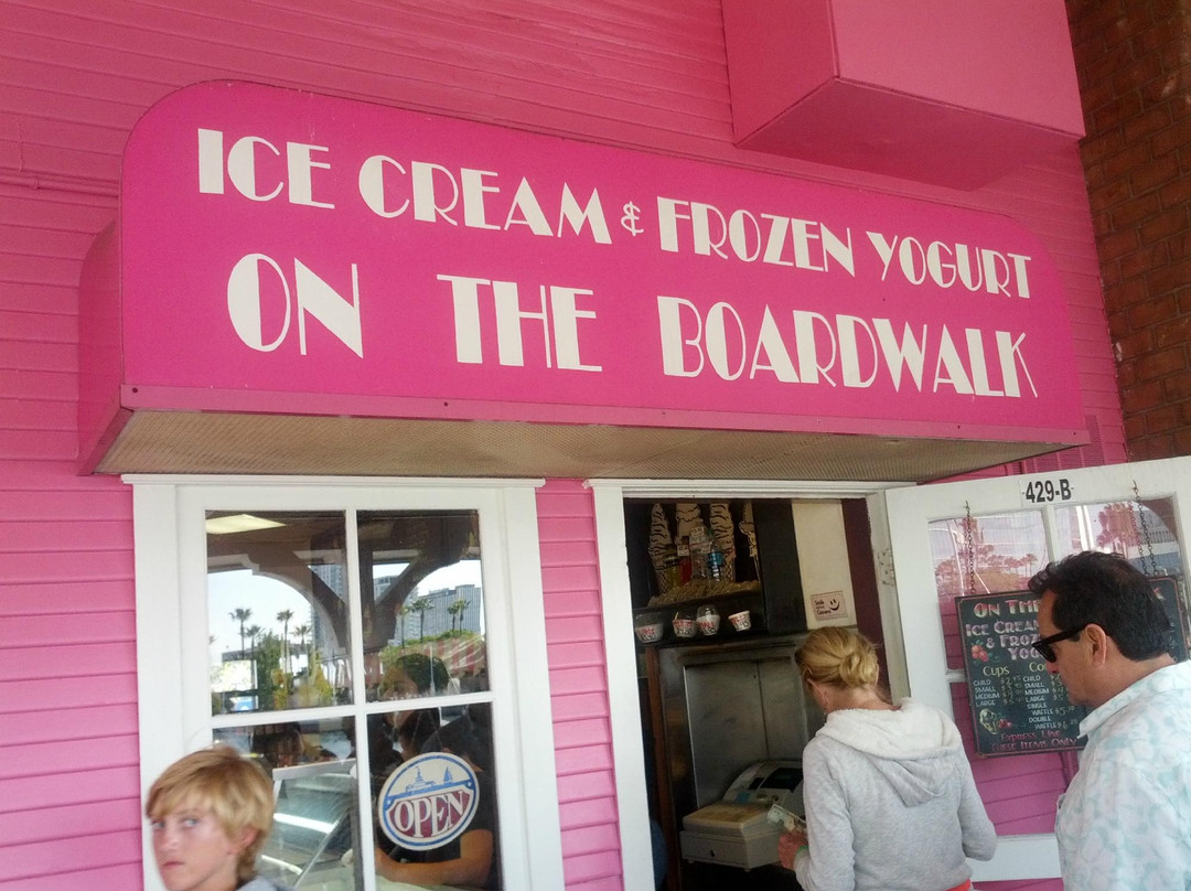 Ice Cream and Frozen Yogurt On the Boardwalk
