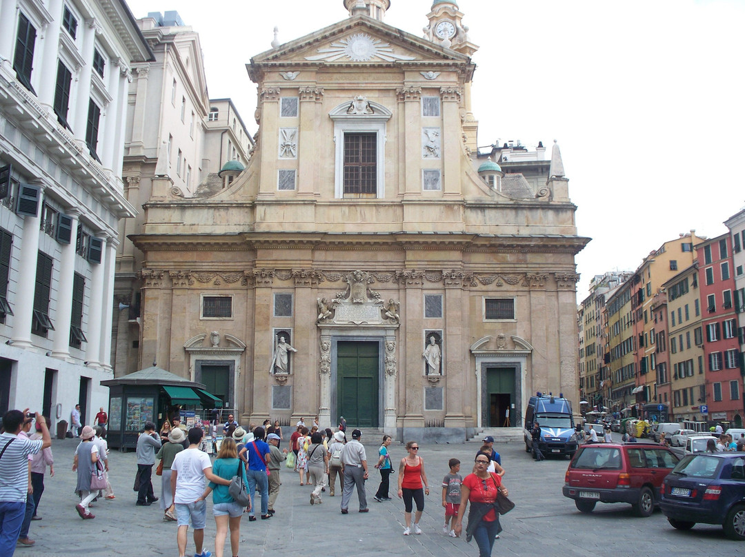 Chiesa del Gesu e dei Santi Ambrogio e Andrea-热那亚必去景点