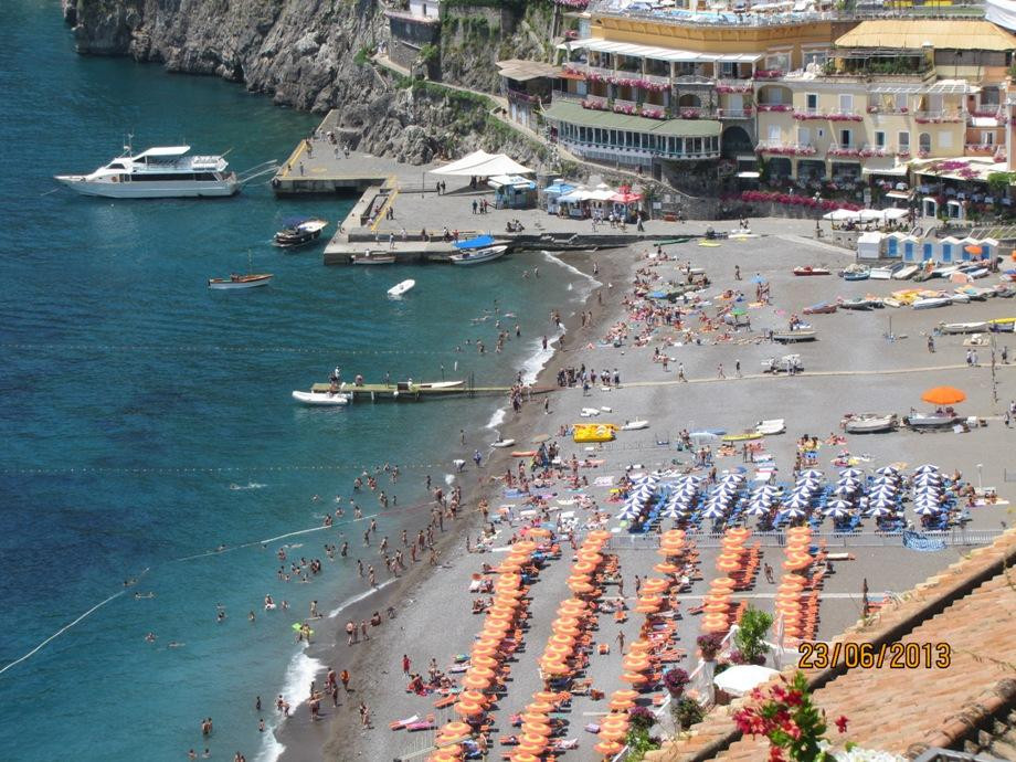 Spiaggia di Positano Marina Grande-波西塔诺必去景点
