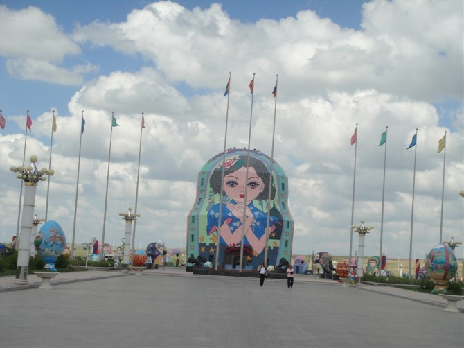 满洲里国门-满洲里市必去景点