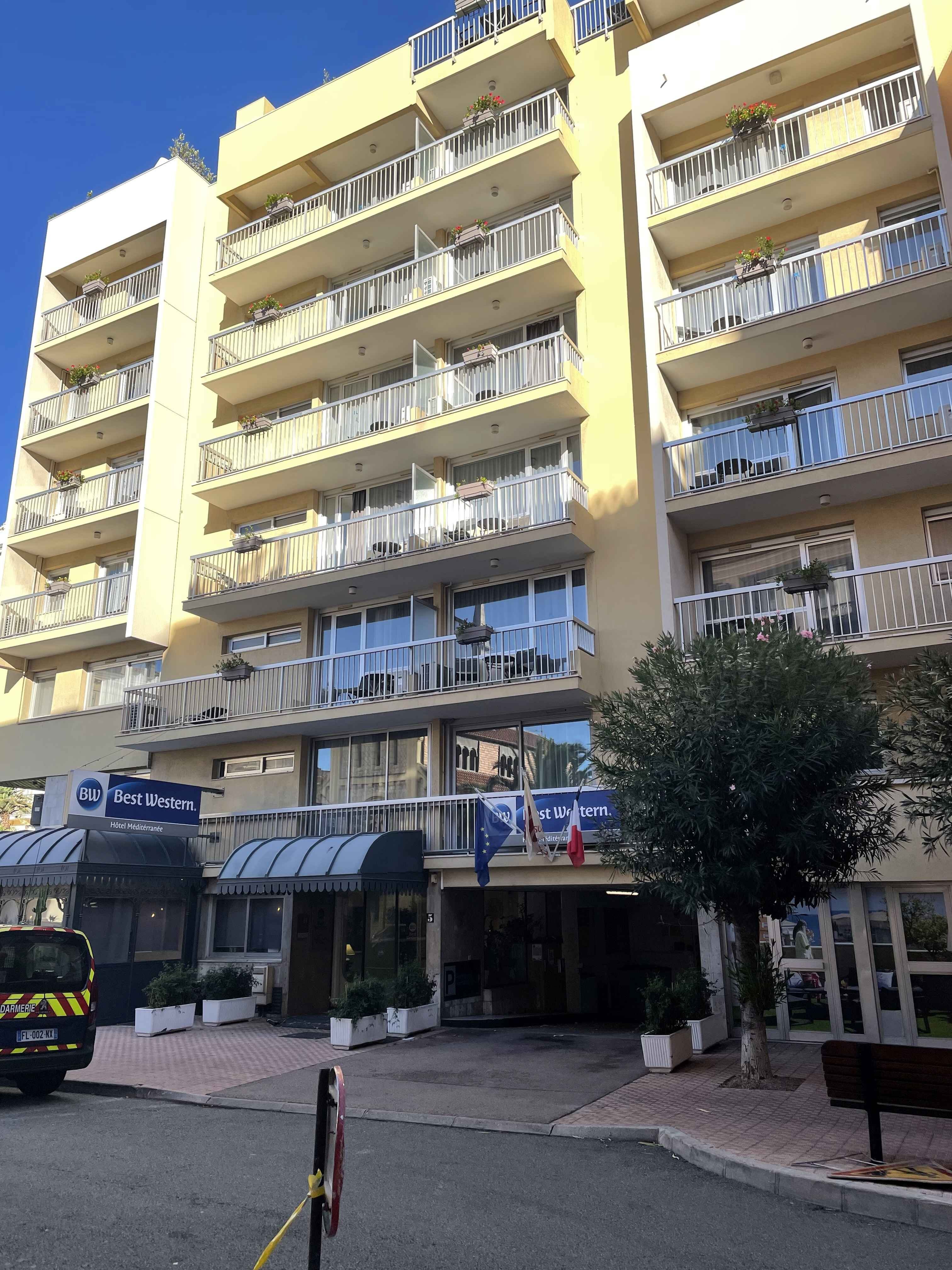 Best Western Hôtel Méditerranée Menton-浴室