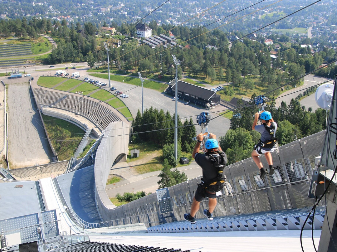 Holmenkollen Zip Line-奥斯陆必去景点