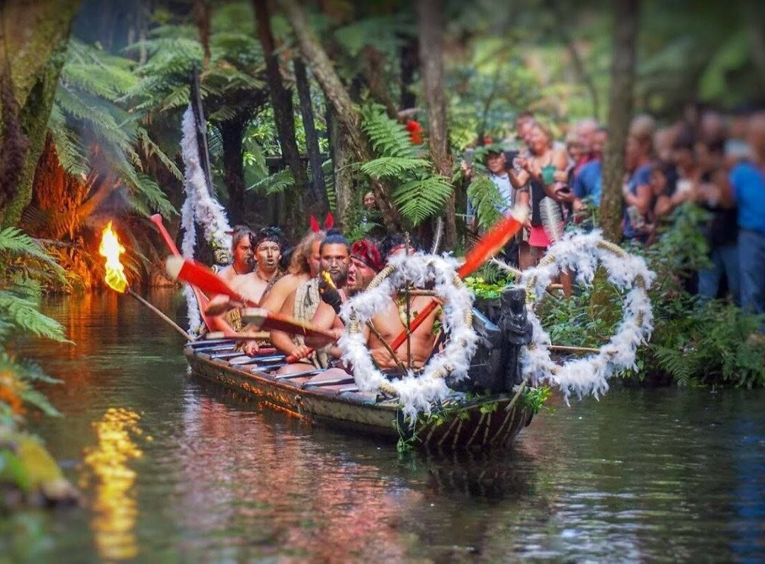 MITAI MAORI VILLAGE Night XP & Polynesian Spa from Auckland