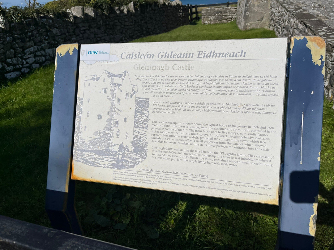 Gleninagh Castle and Fulacht Fiadh-Ballyvaughan必去景点