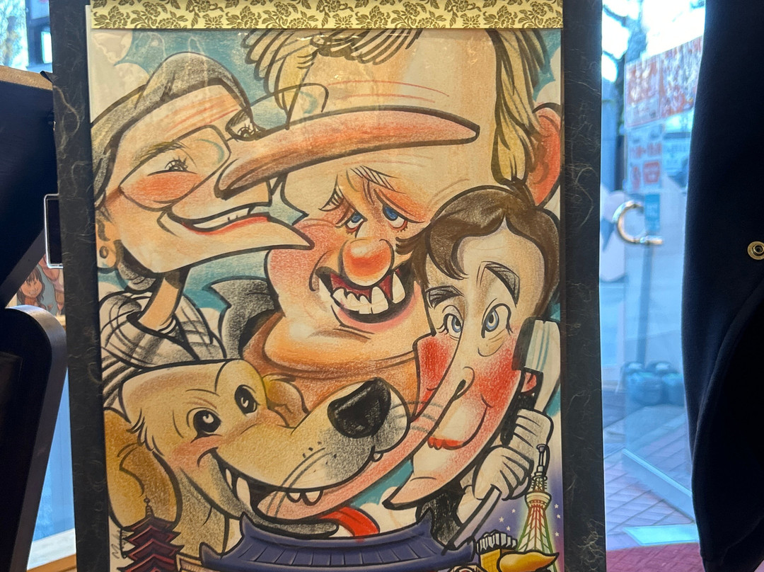 似颜绘浅草本店-Asakusa必去景点