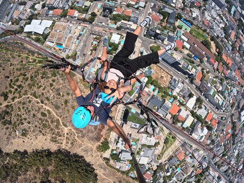 Cape Town Tandem Paragliding-开普敦中心区必去景点