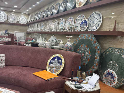 Marble Handicrafts Agra-阿格拉必去景点