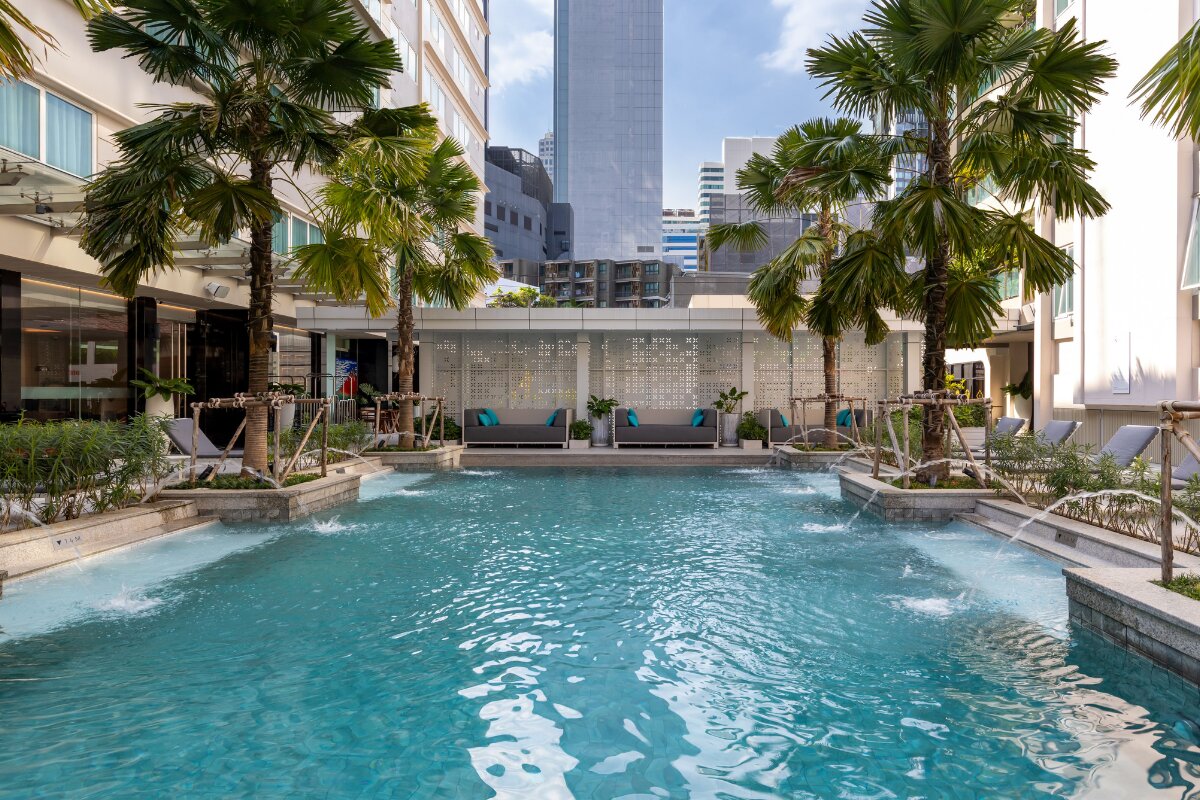 曼谷素坤坤特传承诺富特生活酒店-泳池