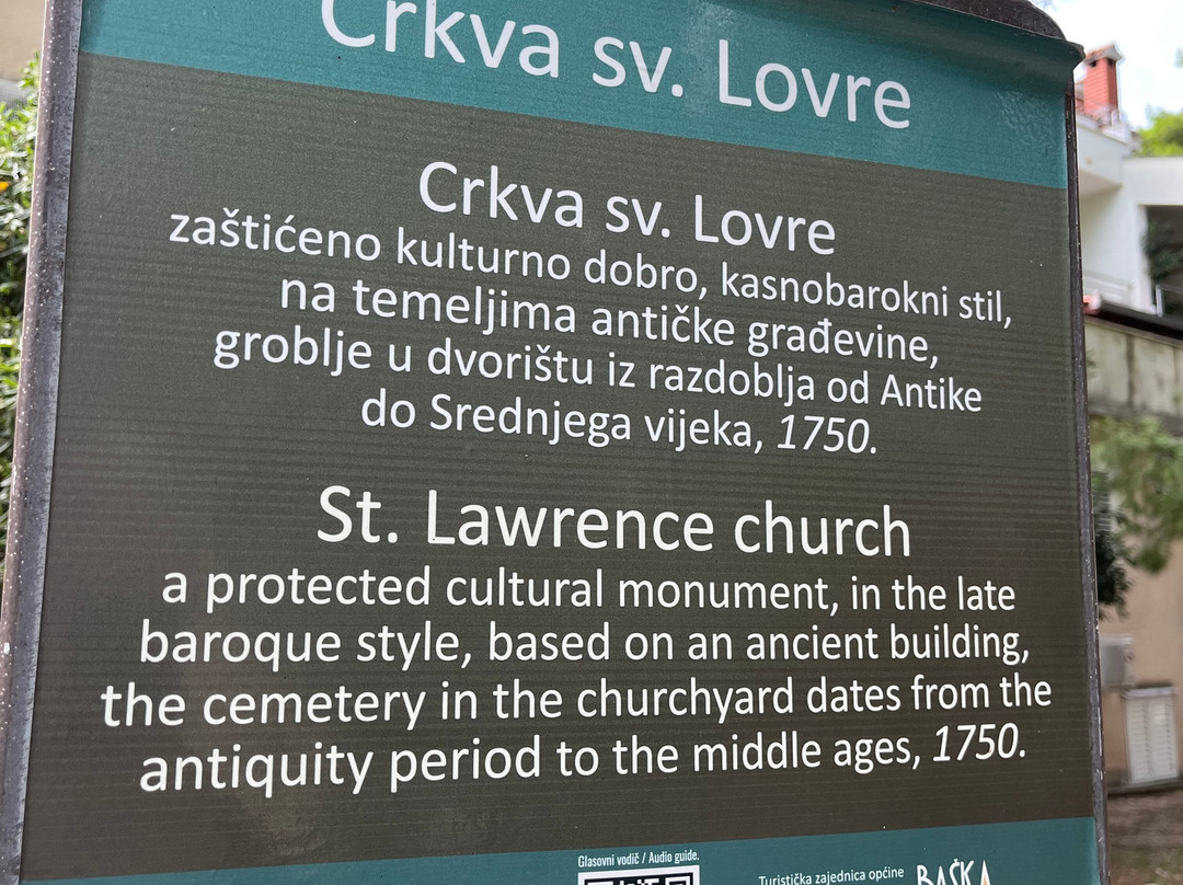 Church of St. Lawrence-巴什卡沃达必去景点